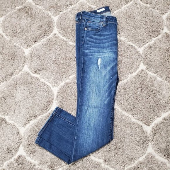 Kut from the Kloth Catherine Jeans Distressed Sz 6 - Picture 4 of 8